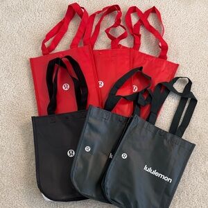 Lululemon Small Tote Bags set of 6